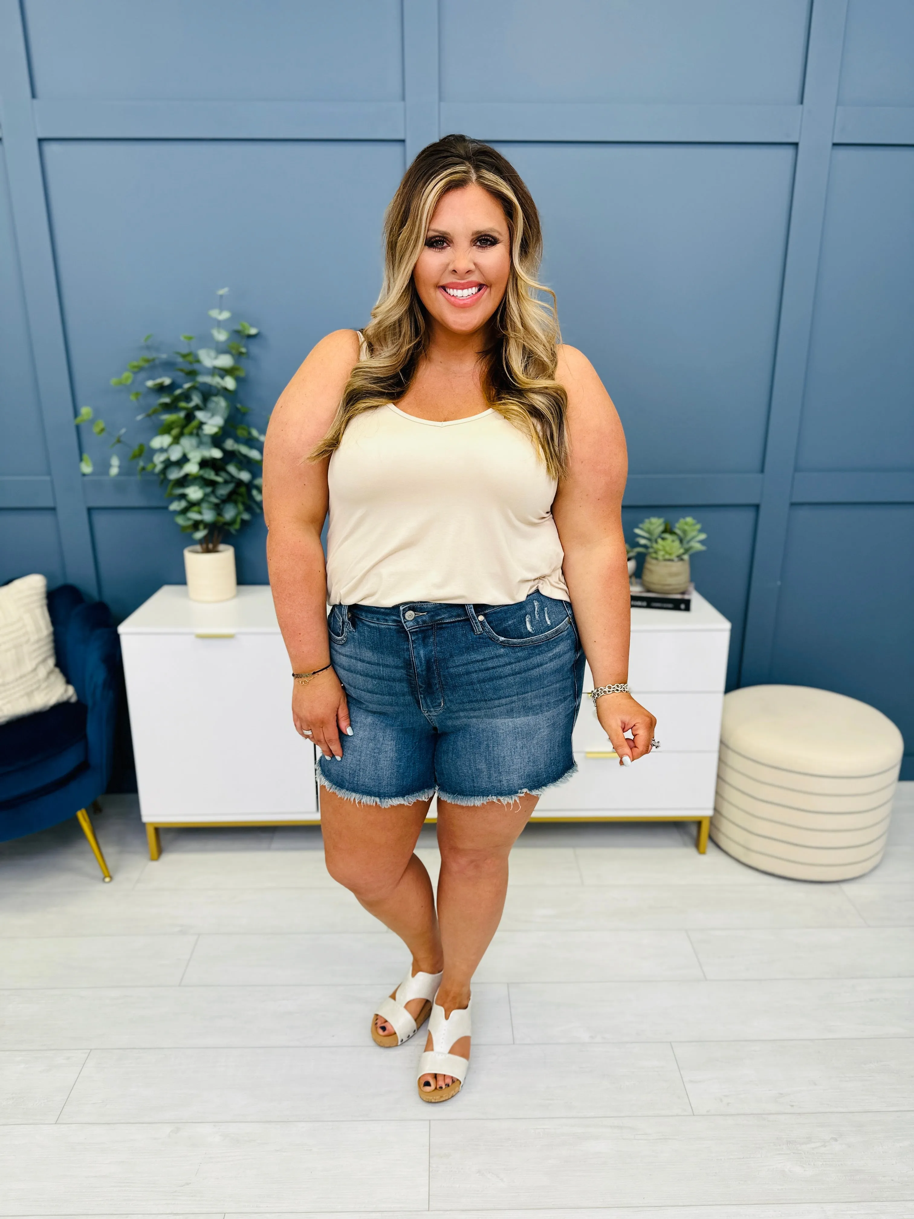 Judy Blue Take Control Tummy Control Shorts in Reg/Curvy