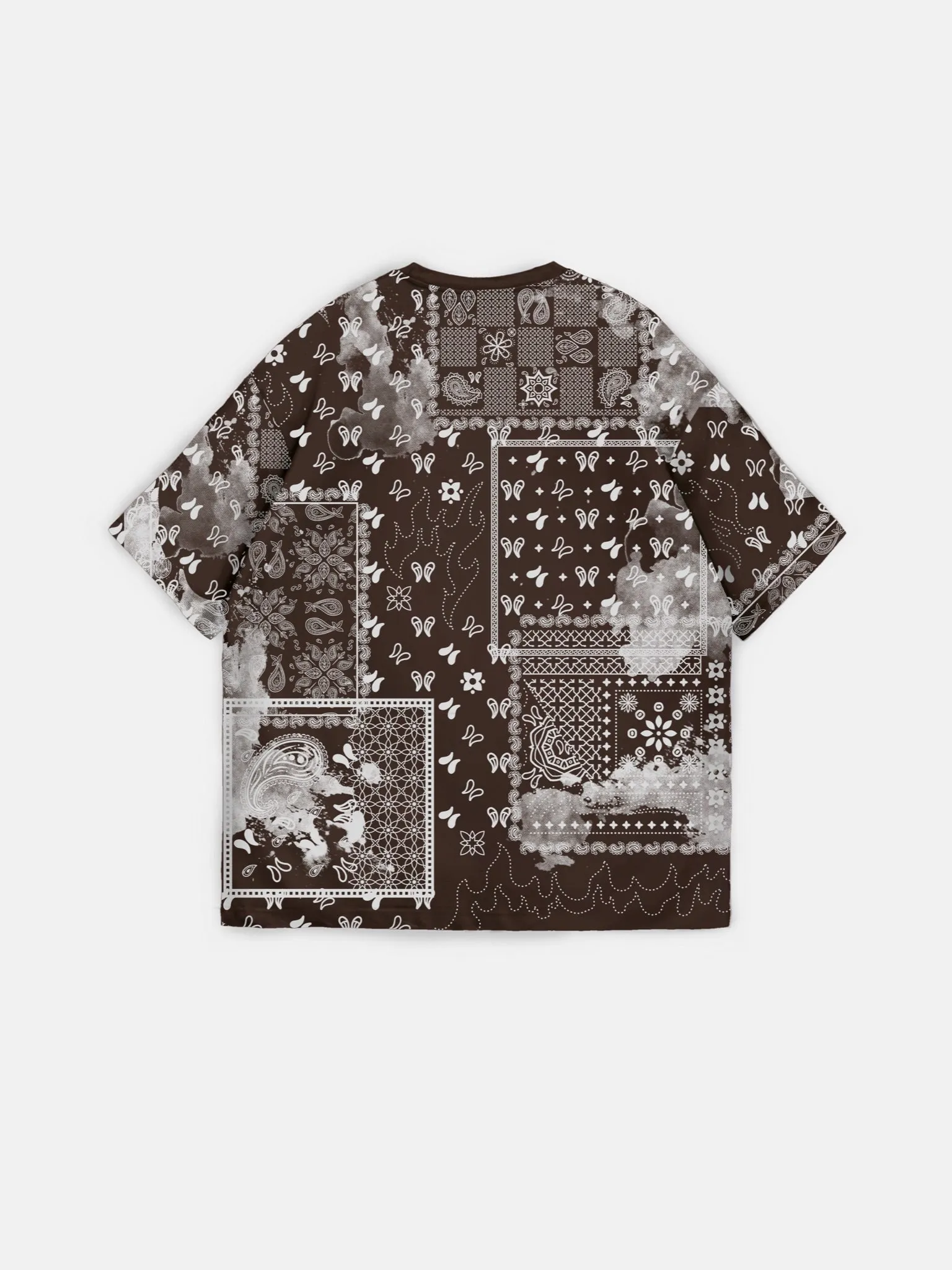Oversize Carpet T-shirt - Brown