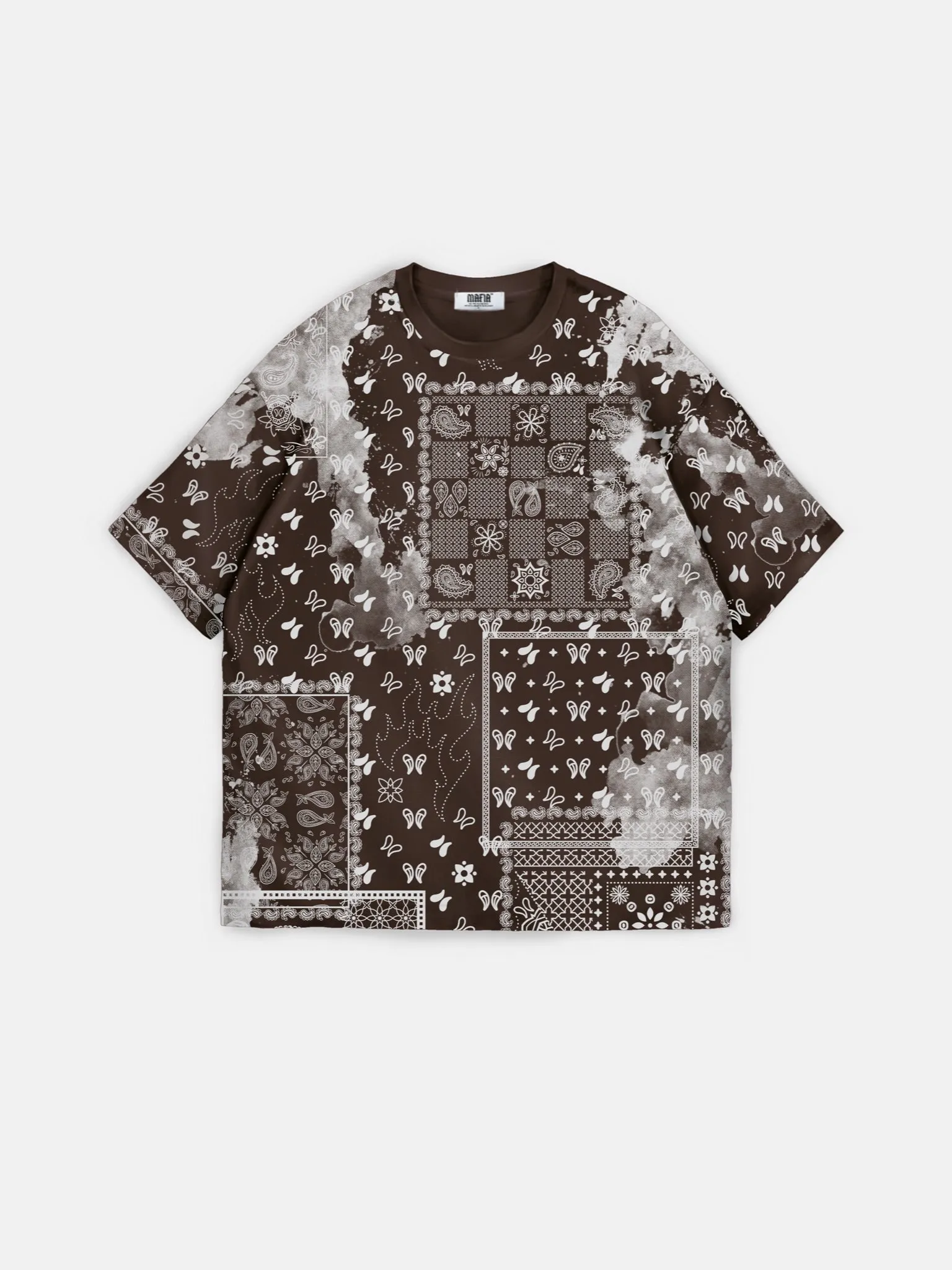 Oversize Carpet T-shirt - Brown
