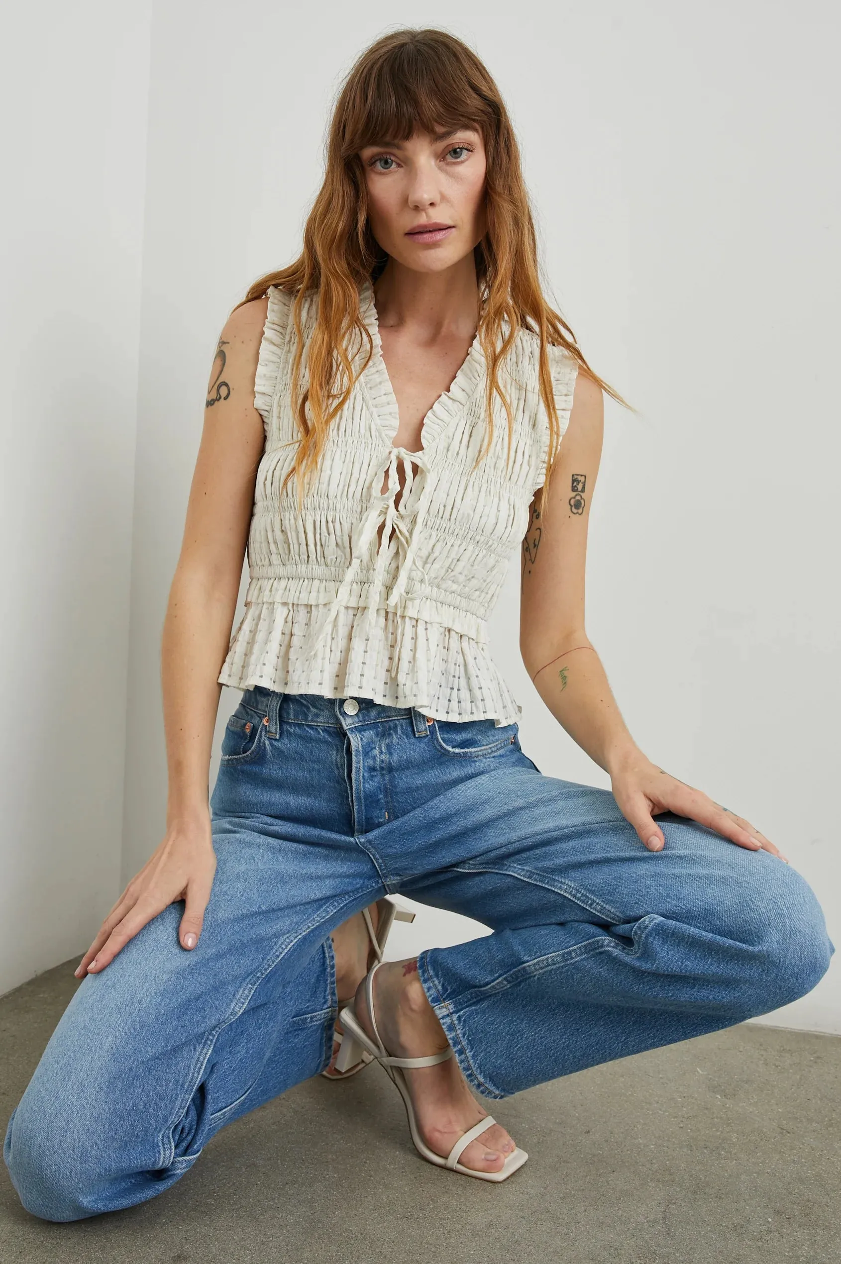 Martine Top in Rails: Stylish and Comfortable Womens Clothing